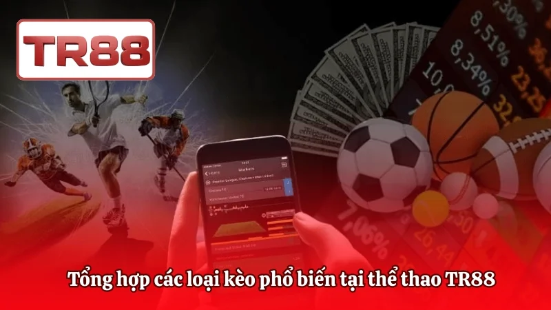 Tổng hợp các loại kèo phổ biến tại thể thao TR88