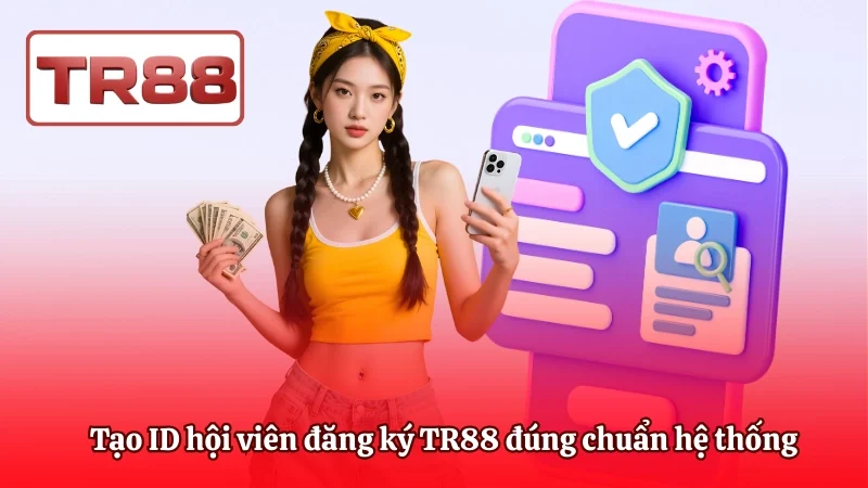 Tạo ID hội viên đăng ký TR88 đúng chuẩn hệ thống
